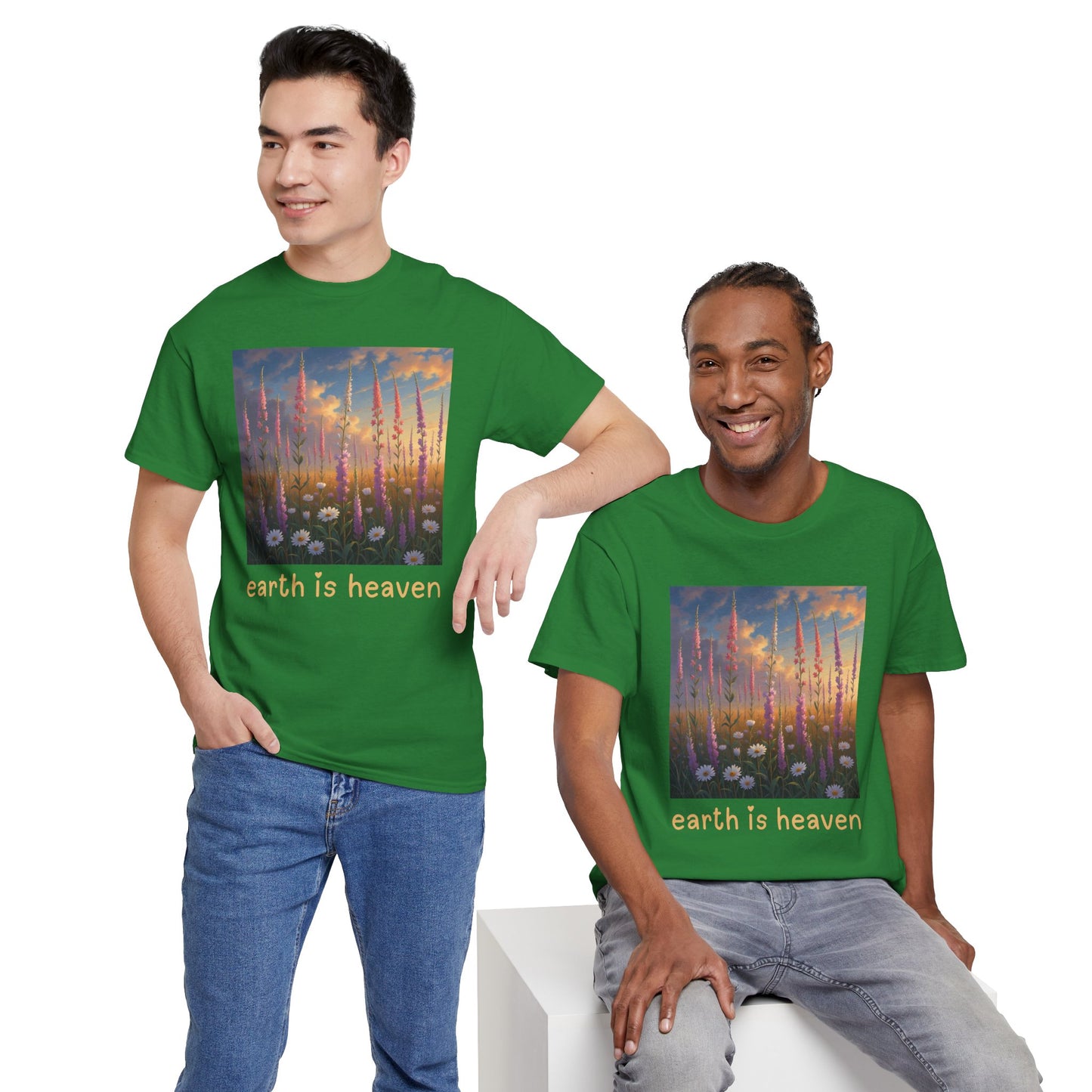 earth is heaven v3 T-shirt