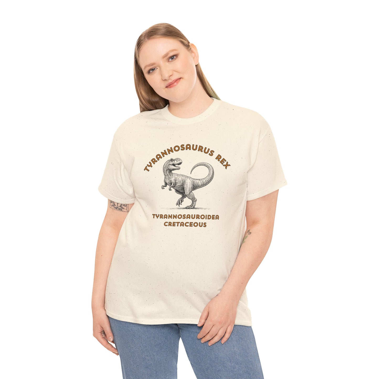 Tyrannosaurus rex with Scientific Names T-shirt