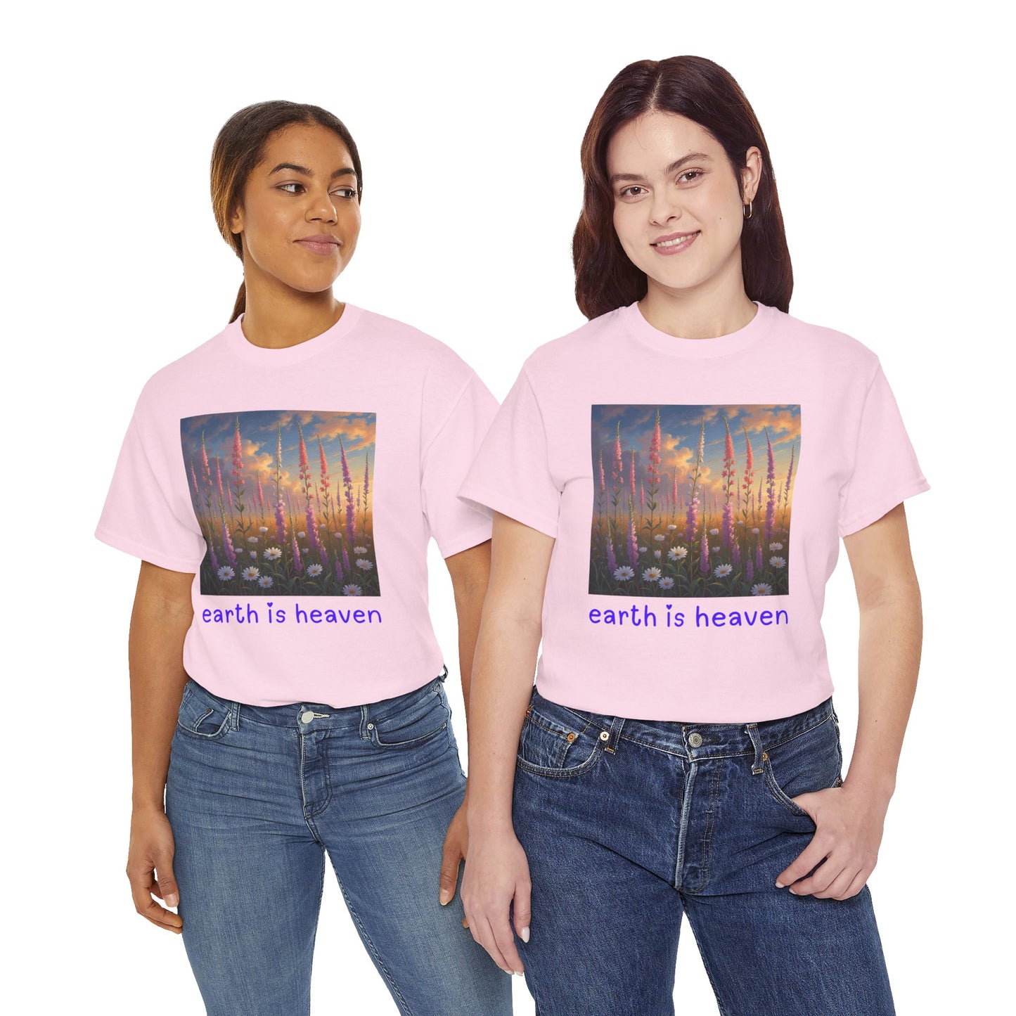 earth is heaven v3 T-shirt