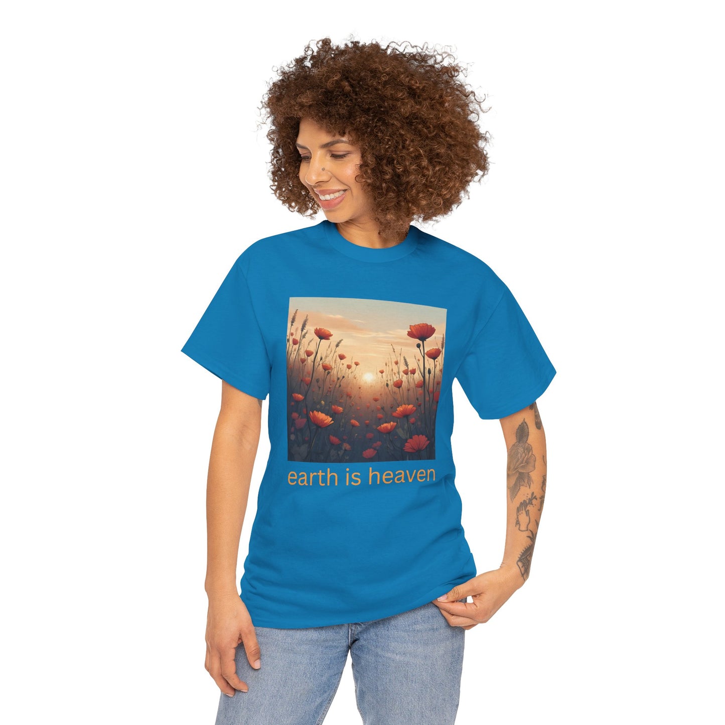 earth is heaven v4 T-shirt