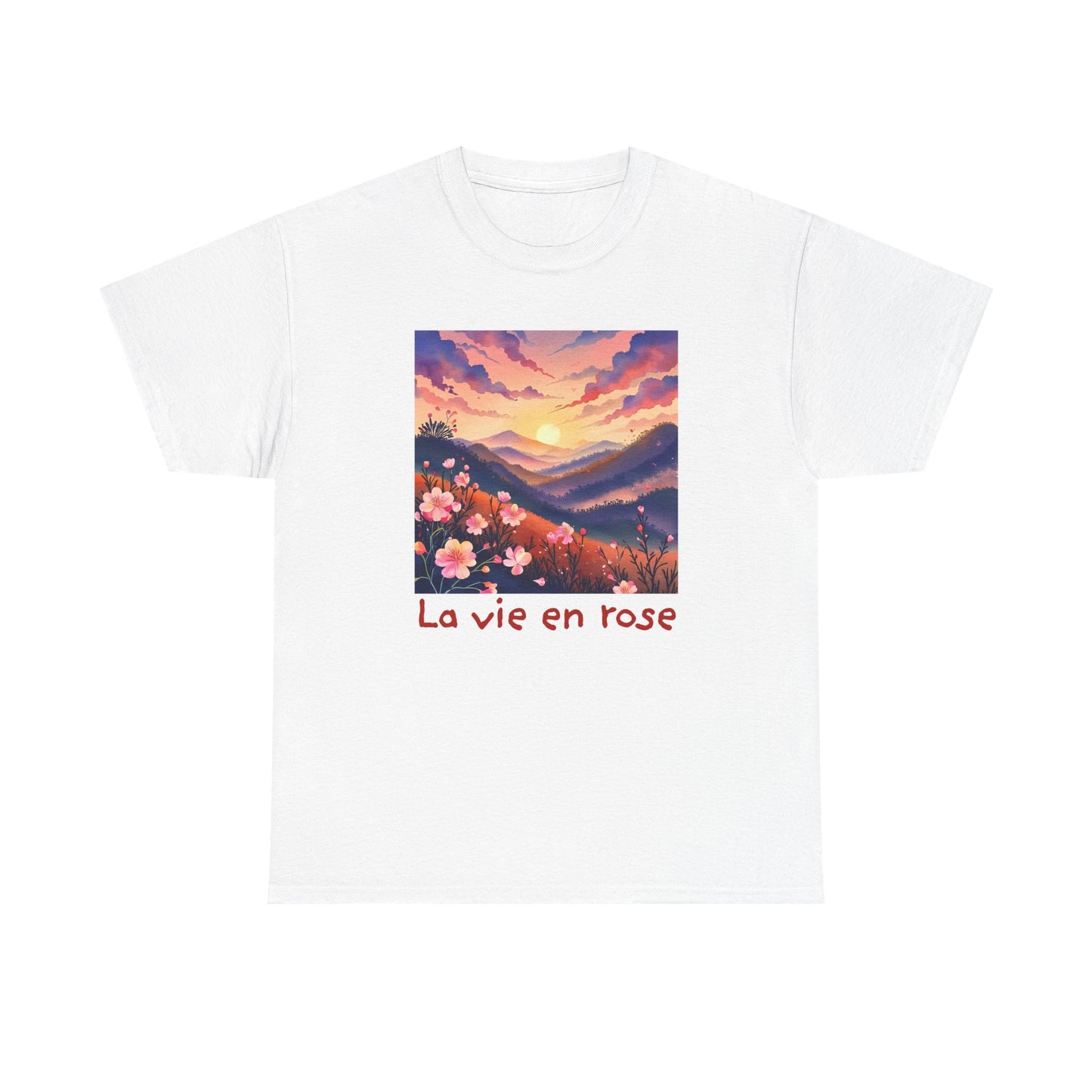 La vie en rose (Life in pink) T-shirt