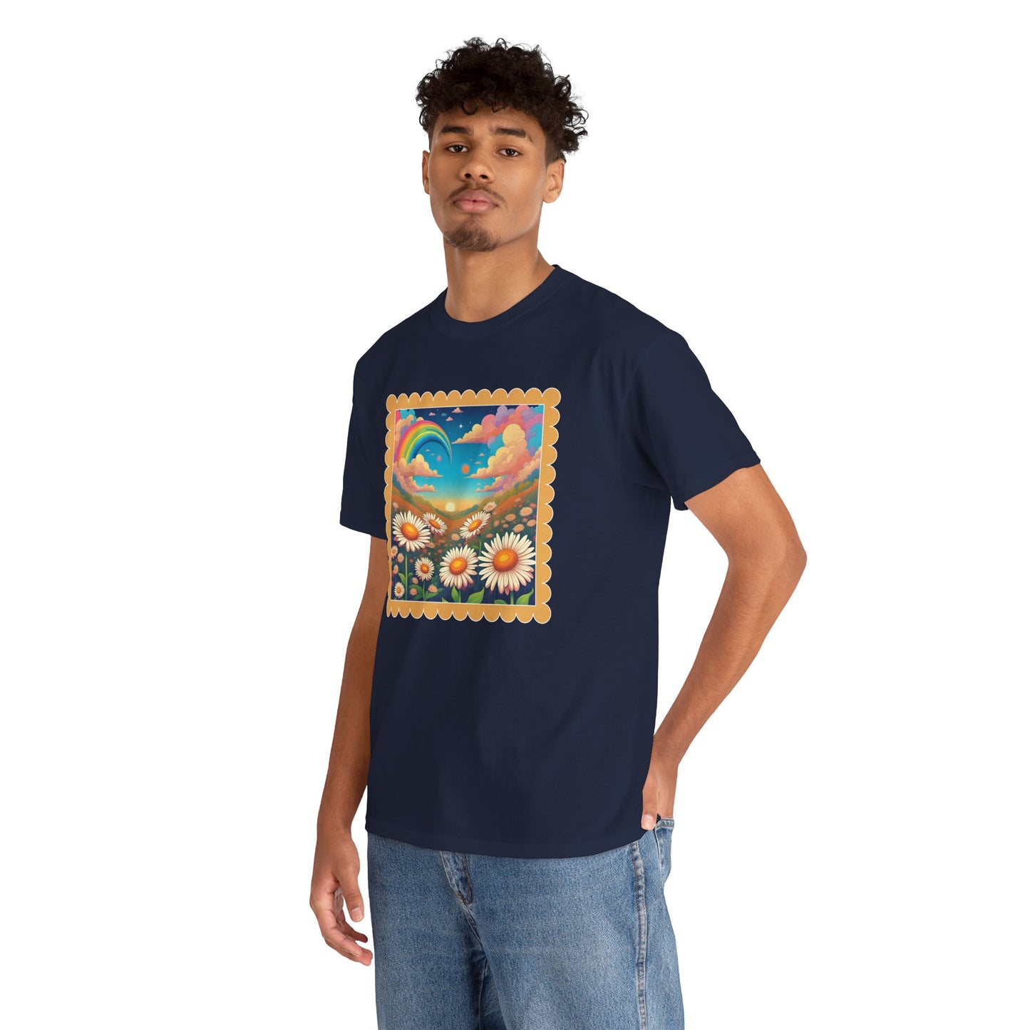 Daisies and Rainbow T-shirt