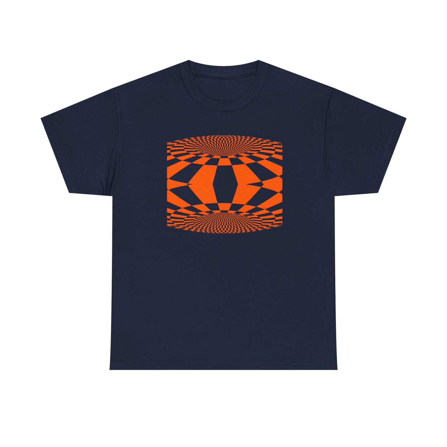 Checkerboard Wheel Illusion T-shirt