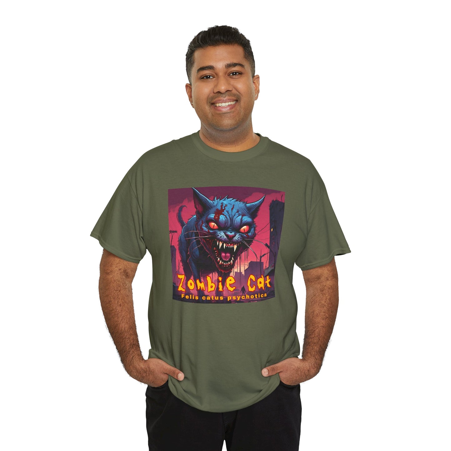 Zombi Cat - T-shirt