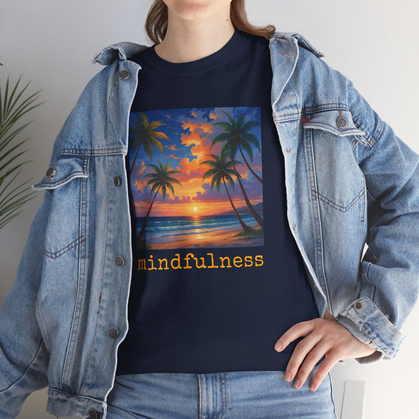 Mindfulness (sunset) T-shirt