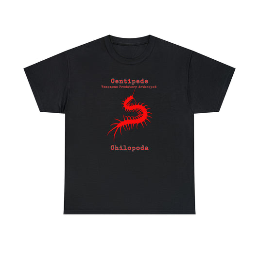 Centipede with Scientific Names T-shirt