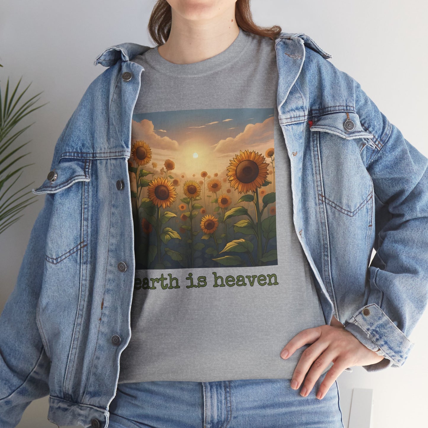 earth is heaven v2 T-shirt