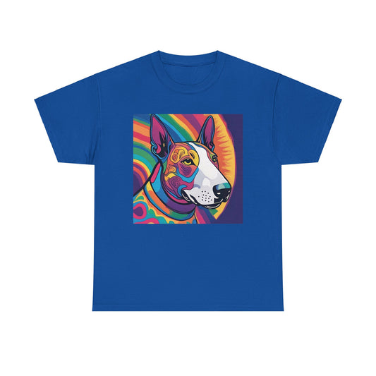 Psychedelic Bull Terrier T-shirt