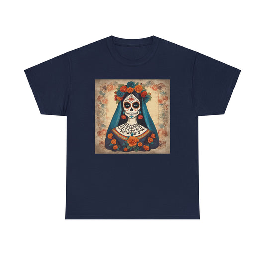 Day of the Dead - Antique La Calavera Catrina (the Elegant Skull) v1 T-shirt