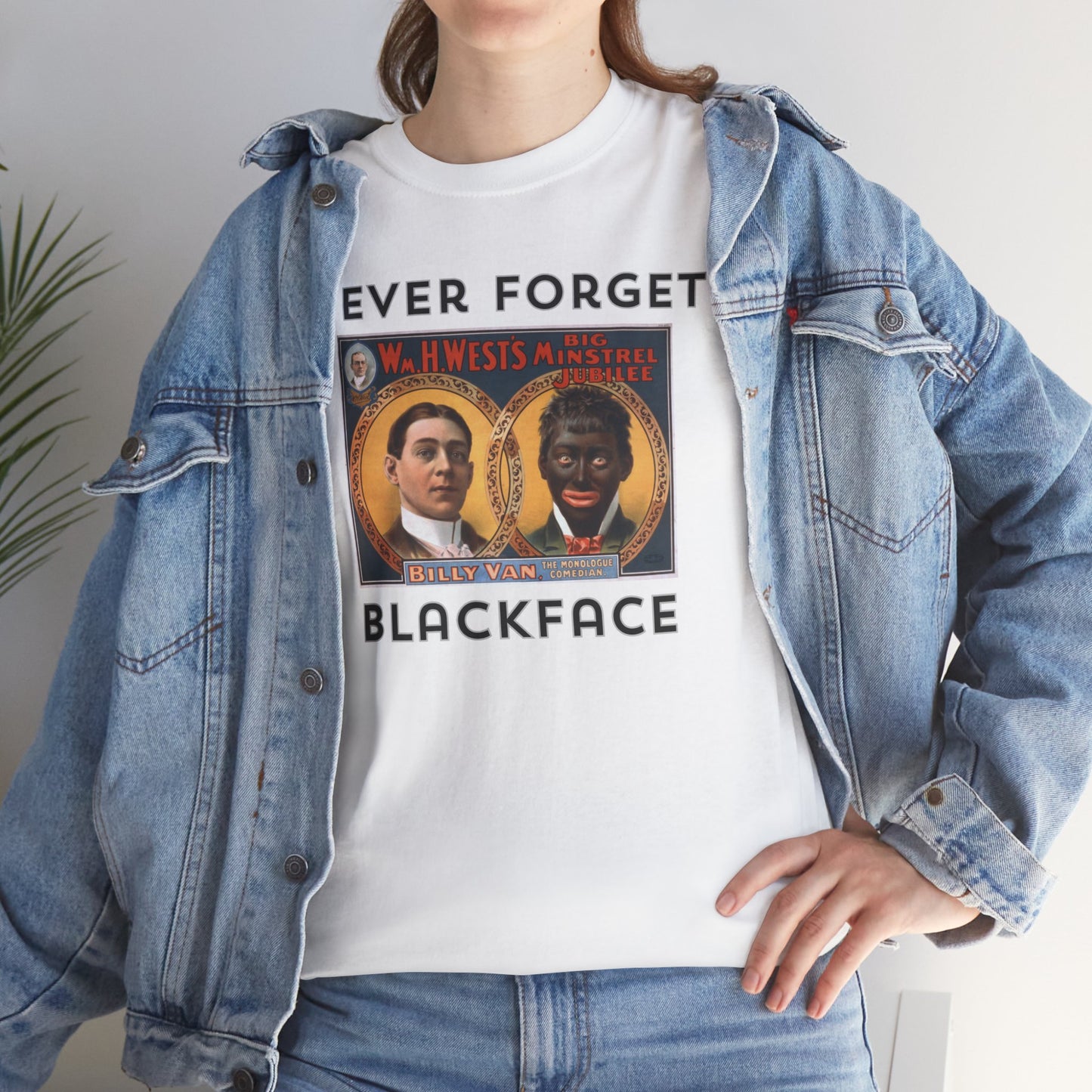 Never Forget - Blackface T-shirt