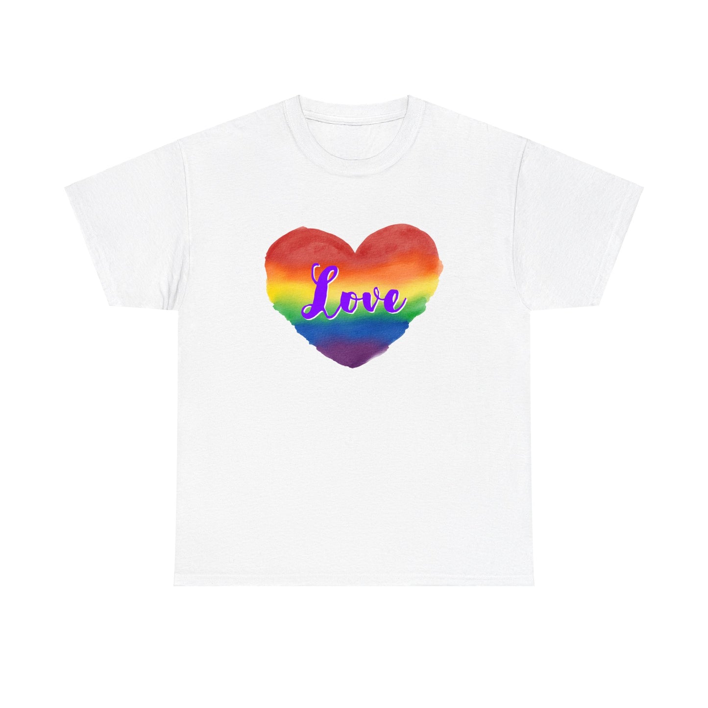 Pride Love Heart T-shirt