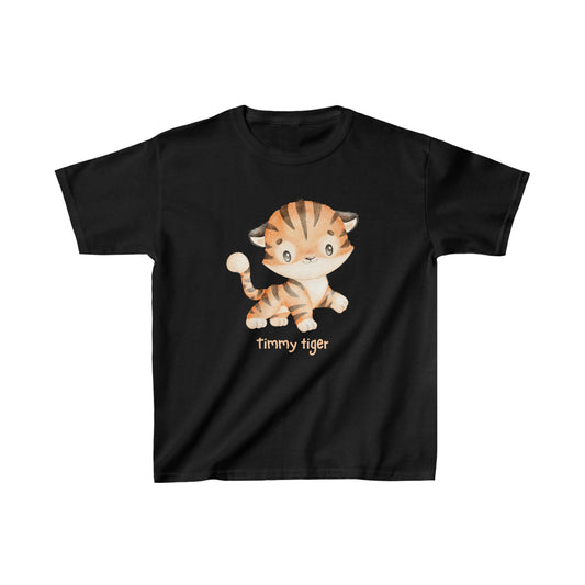 Adorable Timmy Tiger Solo - Kids Heavy Cotton™ Tee