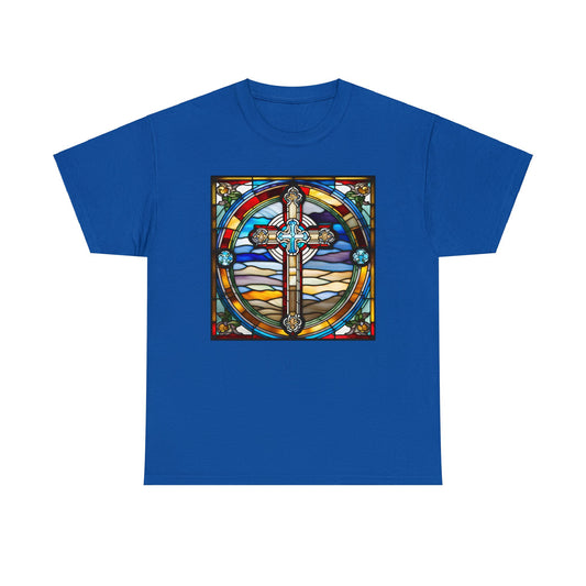 Cross Stained Glass T-shirt