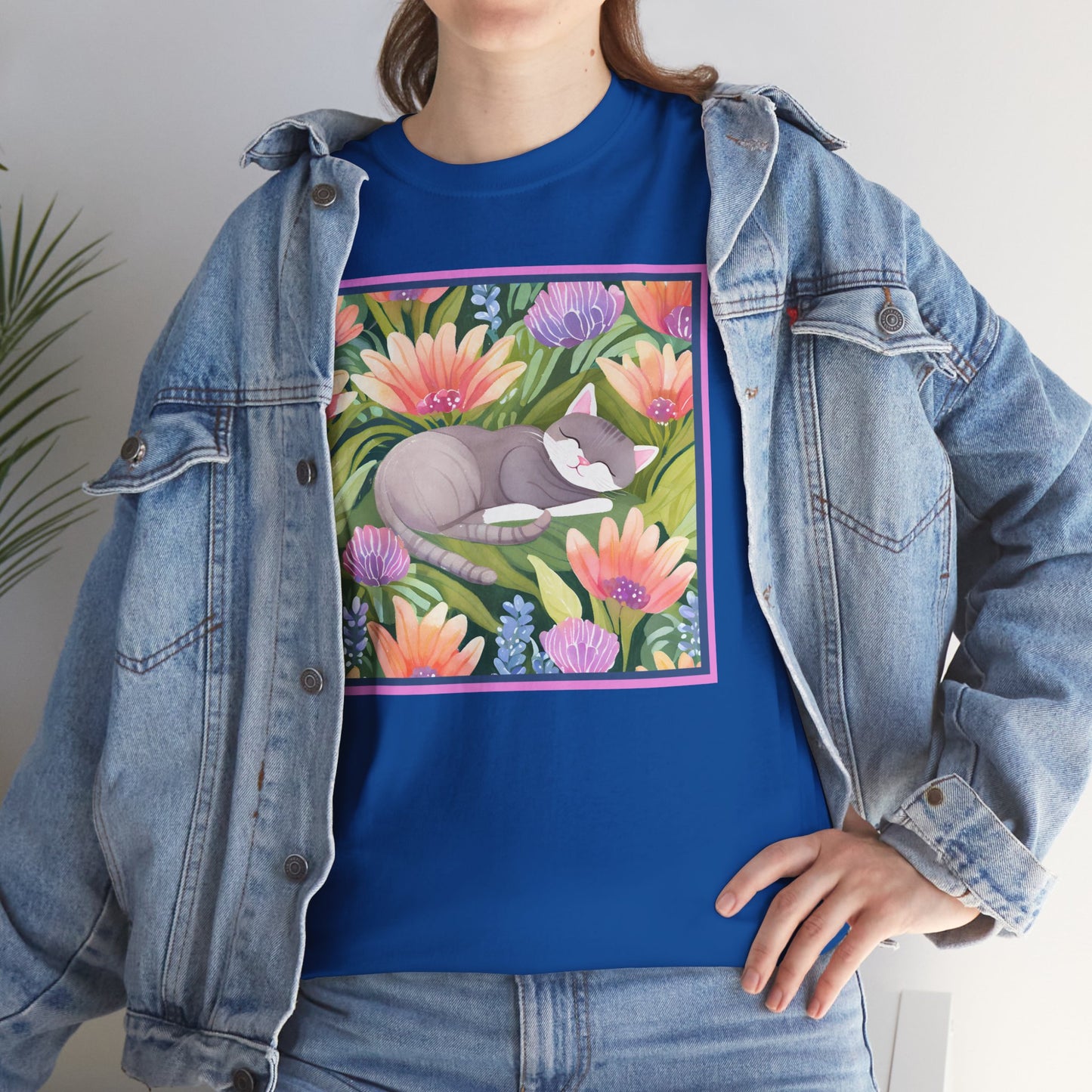 Sleeping Cat T-shirt