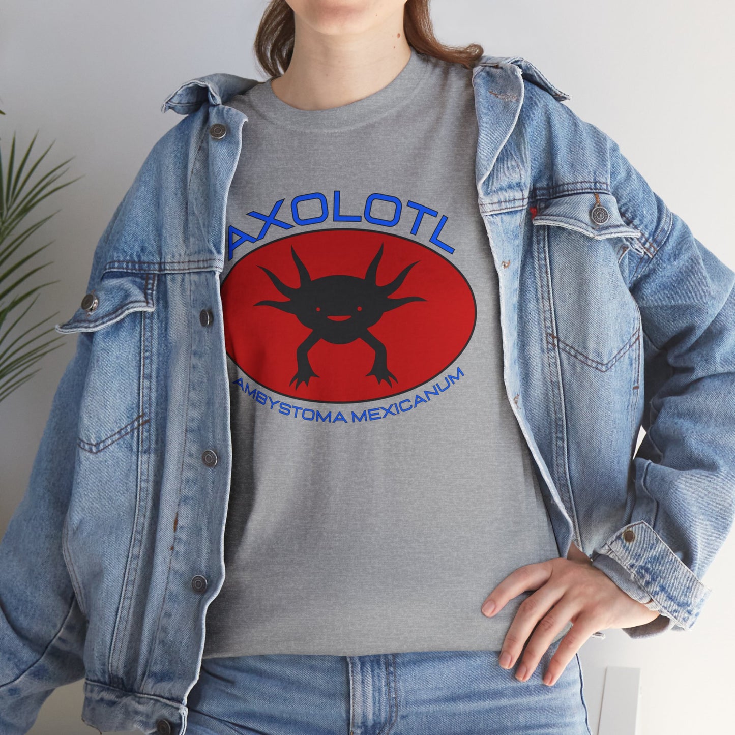 Axolotl with Scientific Name T-shirt