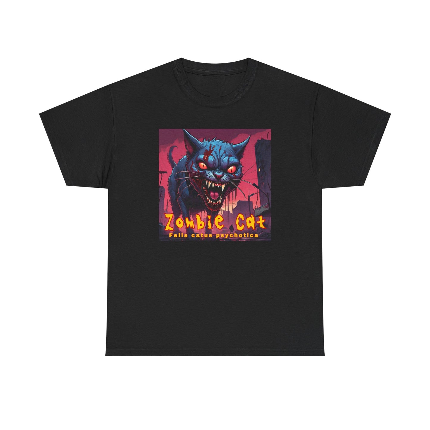 Zombi Cat - T-shirt