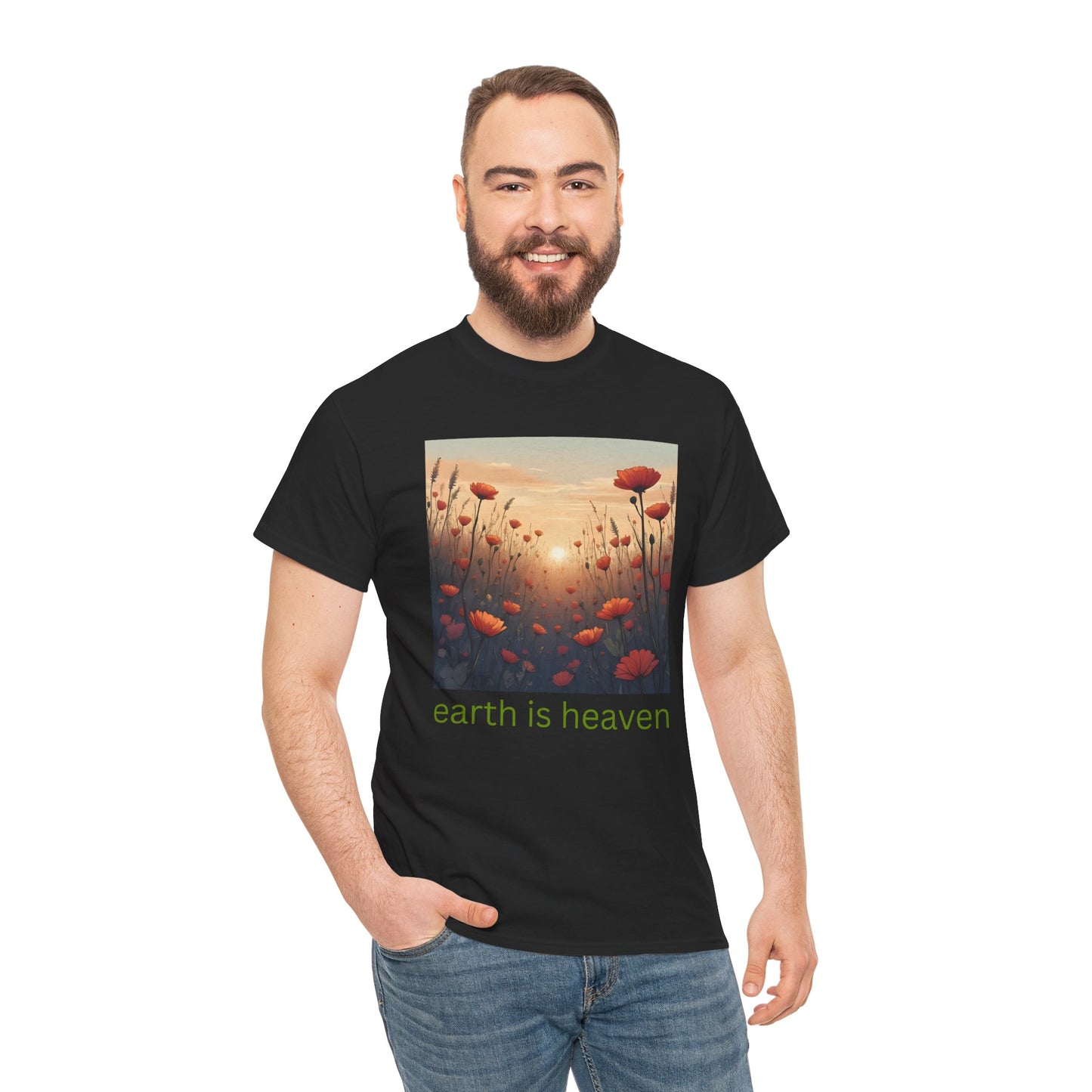 earth is heaven v4 T-shirt
