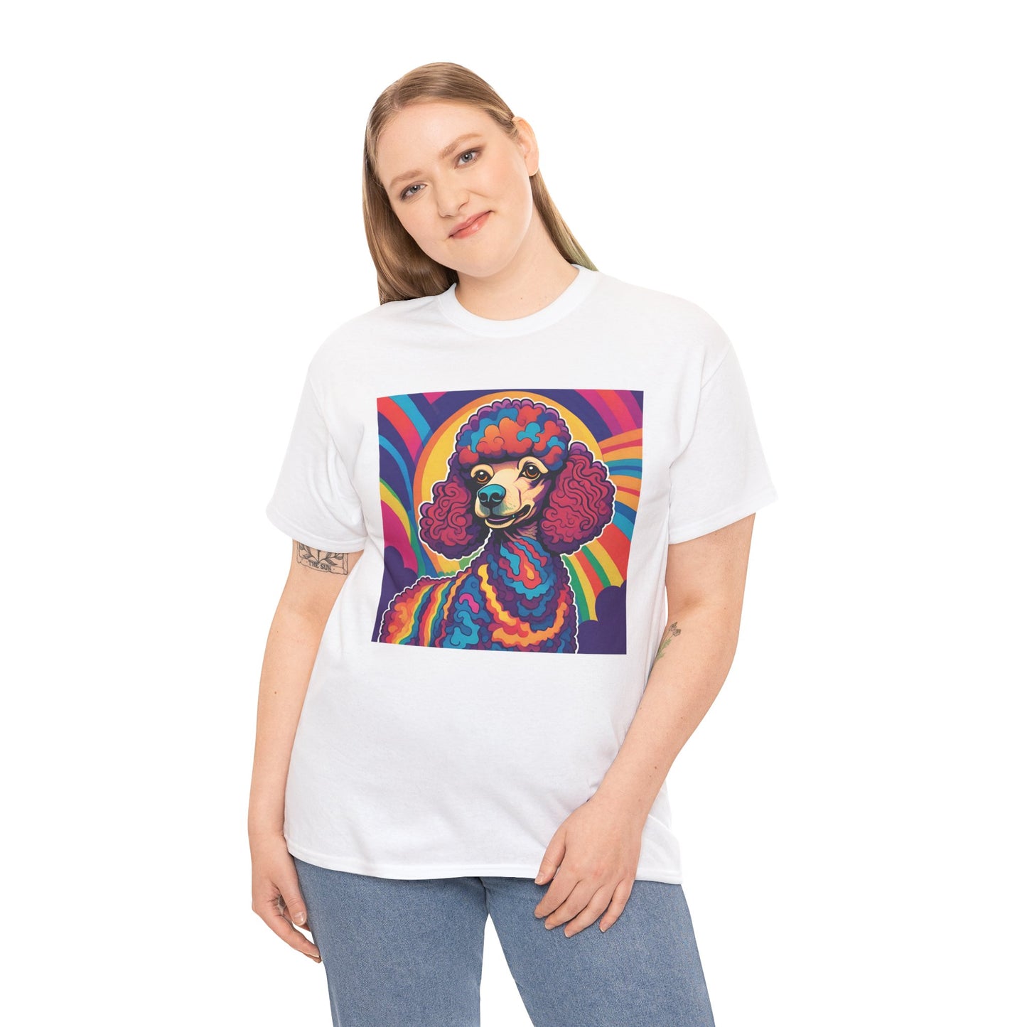 Psychedelic Poodle T-shirt