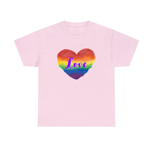 Pride Love Heart T-shirt