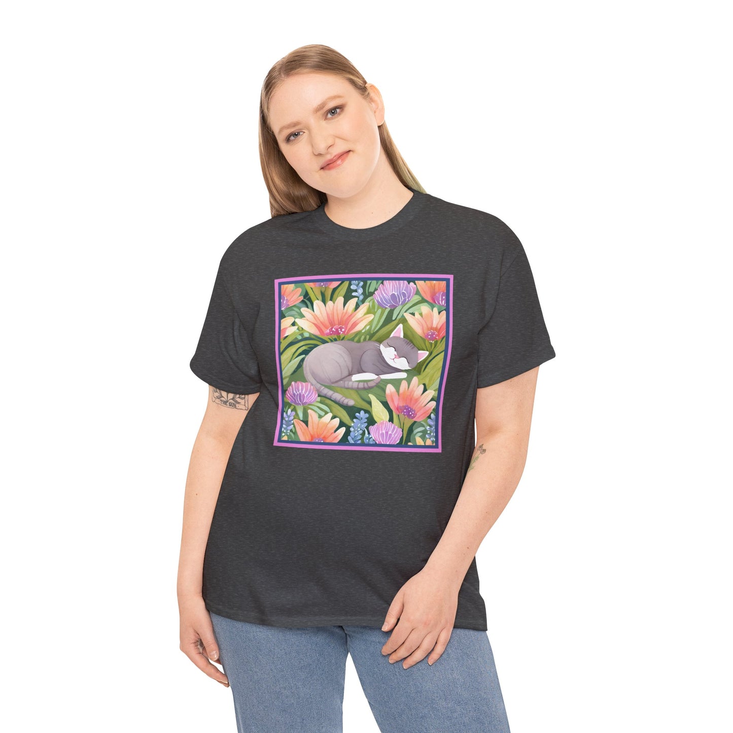 Sleeping Cat T-shirt