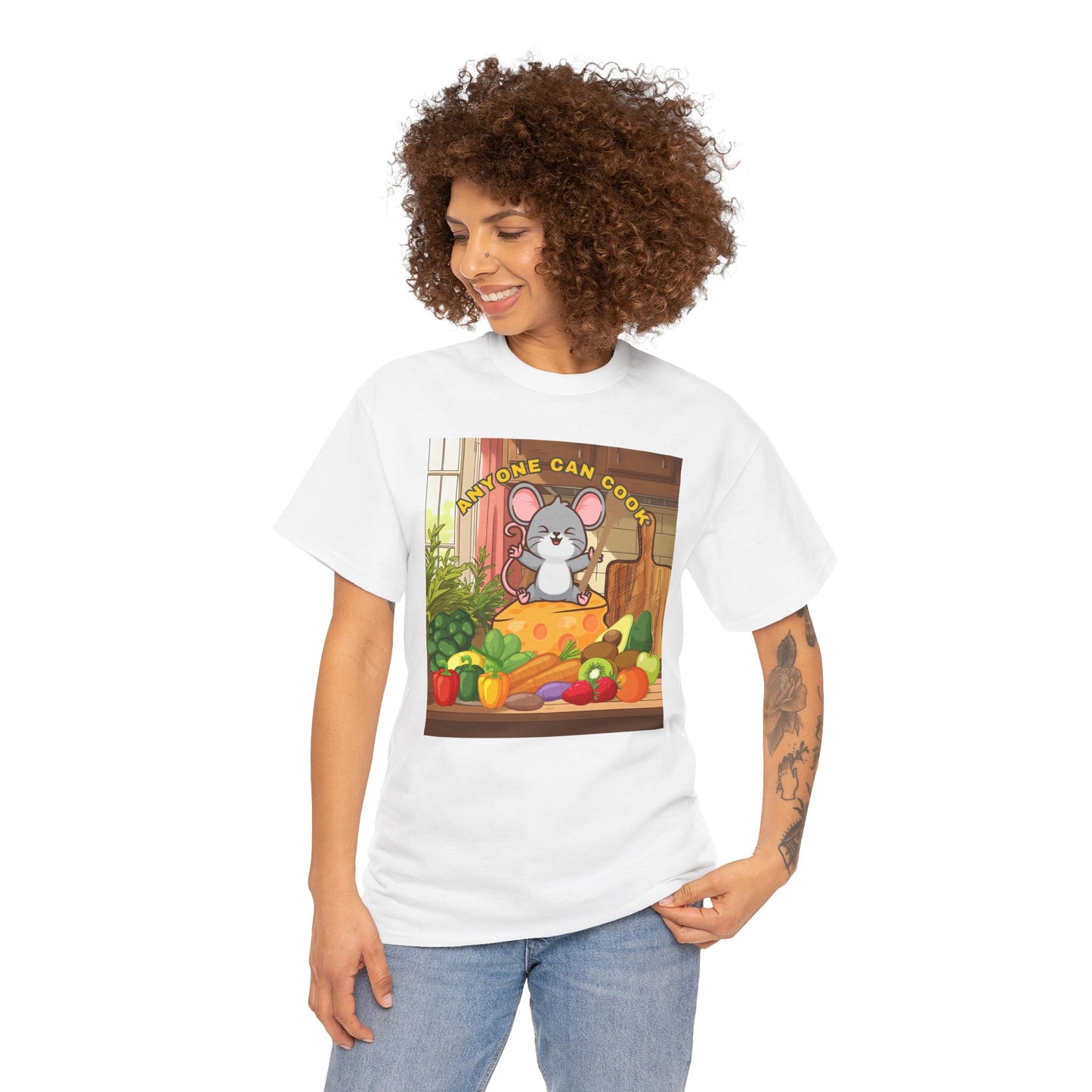 Anyone Can Cook (by Berk - age 9) T-shirt
