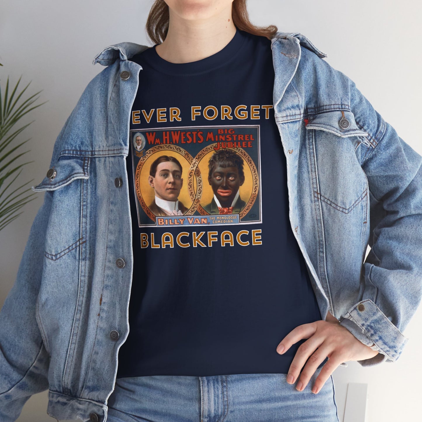 Never Forget - Blackface T-shirt