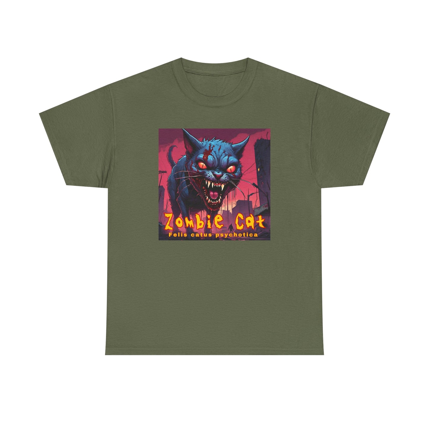 Zombi Cat - T-shirt