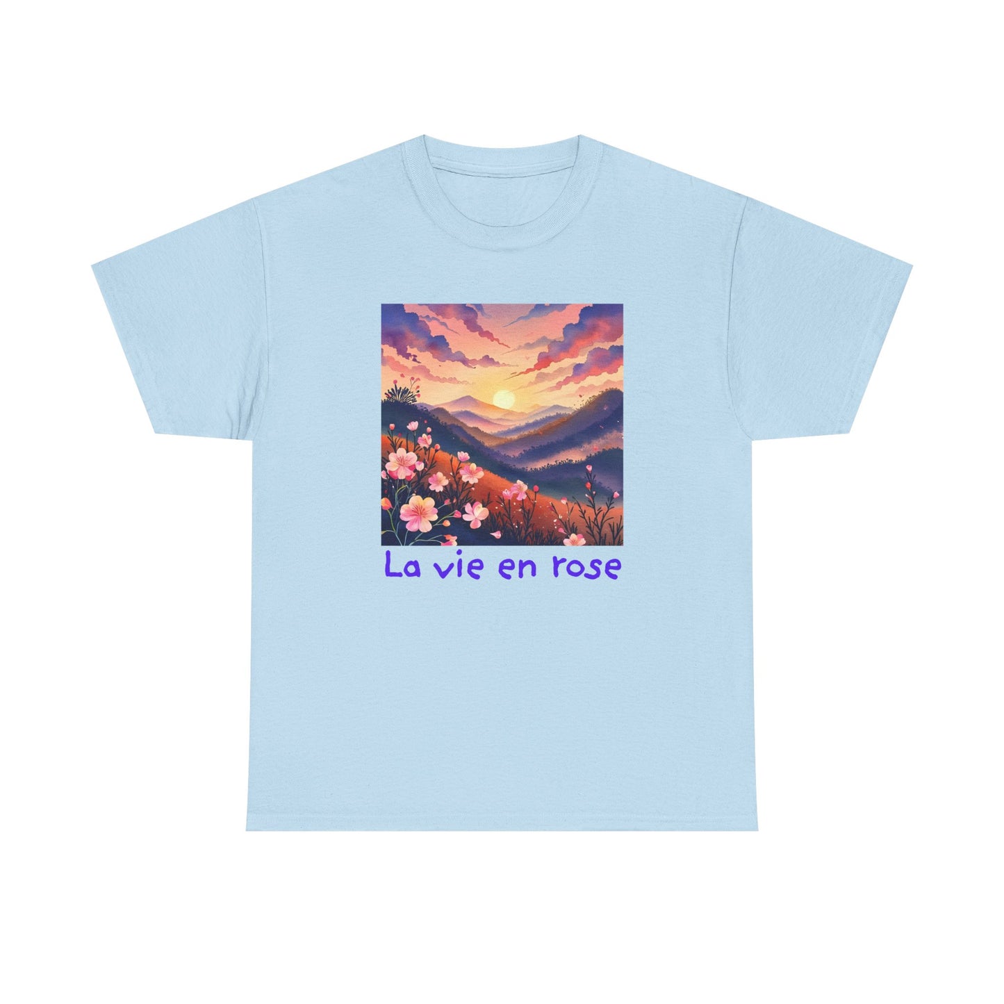 La vie en rose (Life in pink) T-shirt