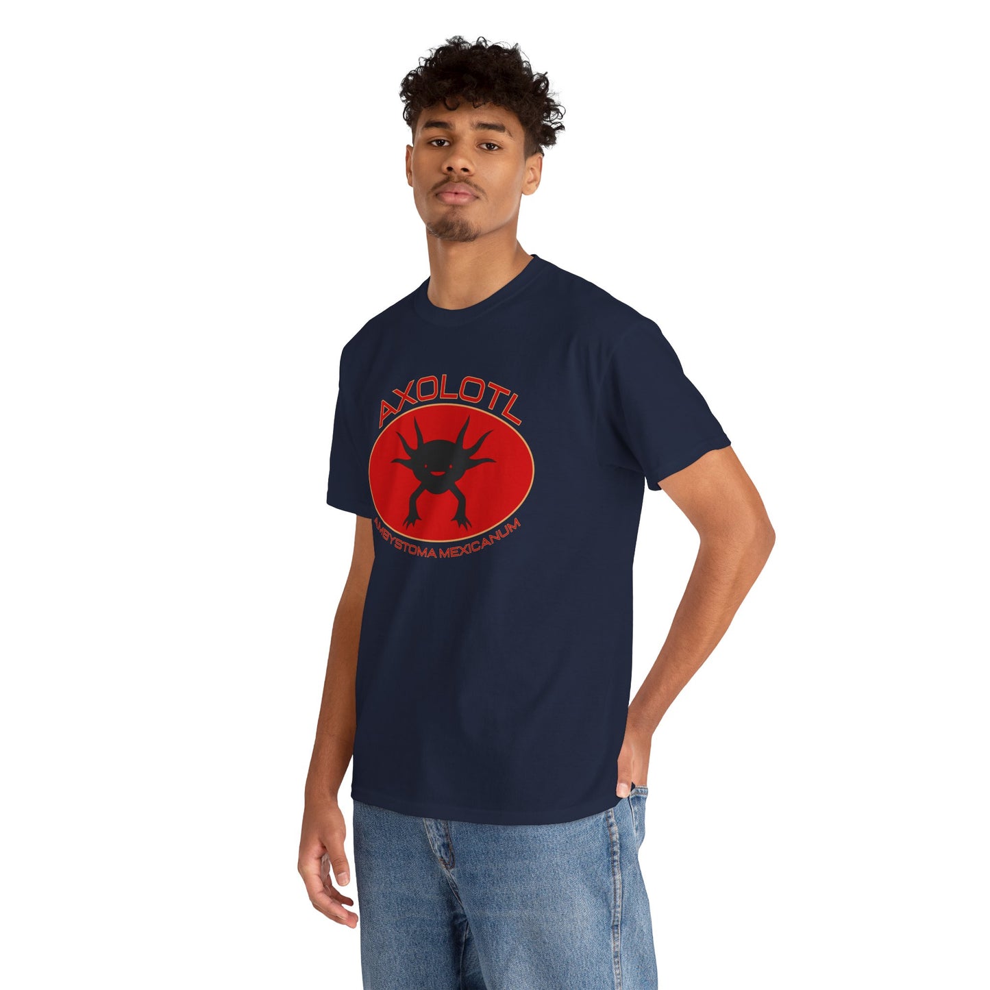 Axolotl with Scientific Name T-shirt