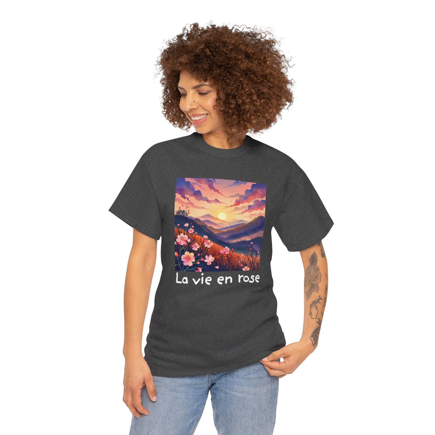 La vie en rose (Life in pink) T-shirt