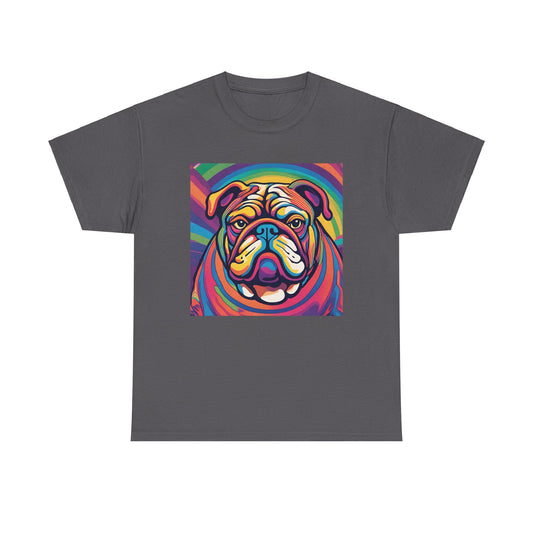 Psychedelic Bulldog T-shirt