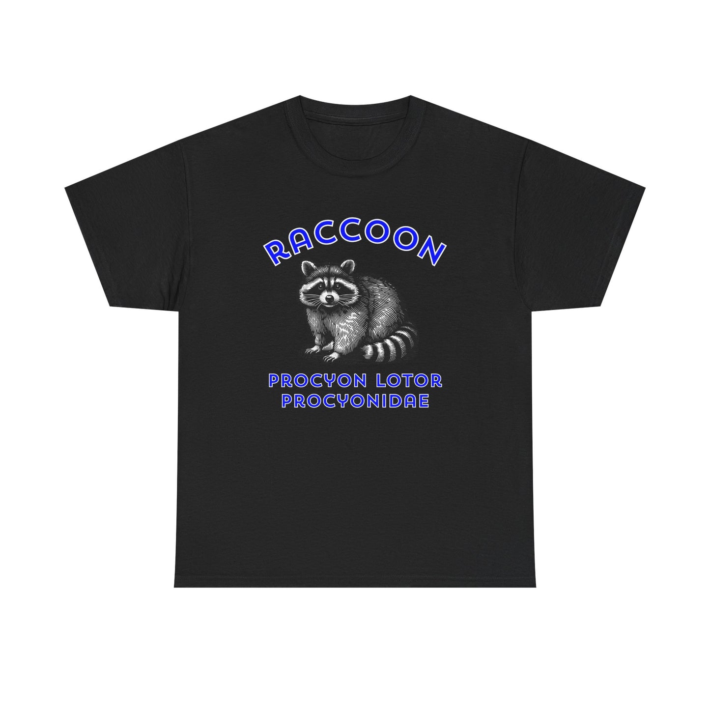 Raccoon with Scientific Names T-shirt