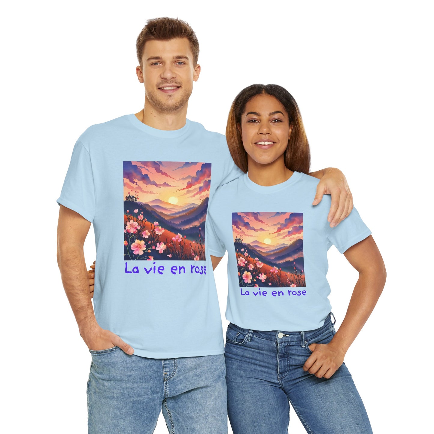 La vie en rose (Life in pink) T-shirt