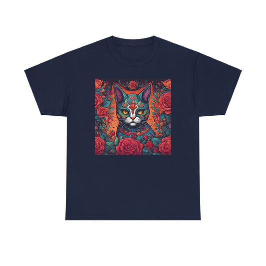 Day of the Dead Cat v2 T-shirt