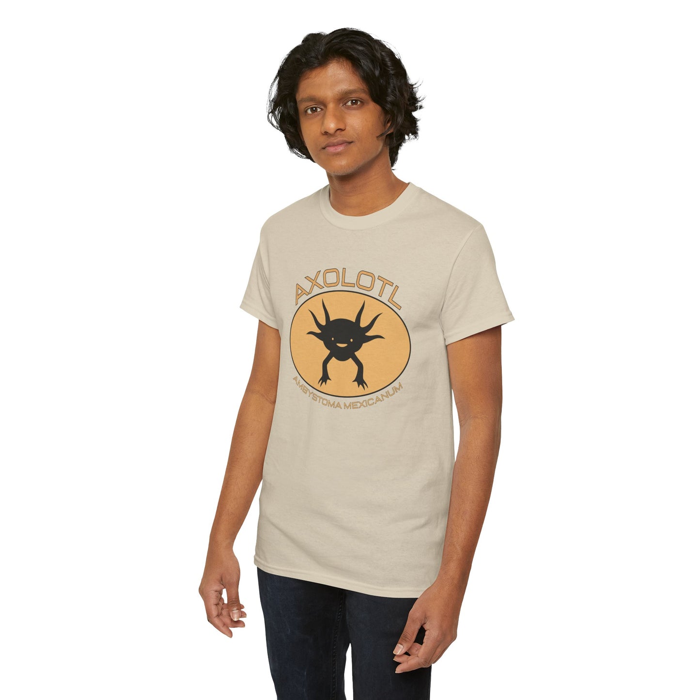 Axolotl with Scientific Name T-shirt