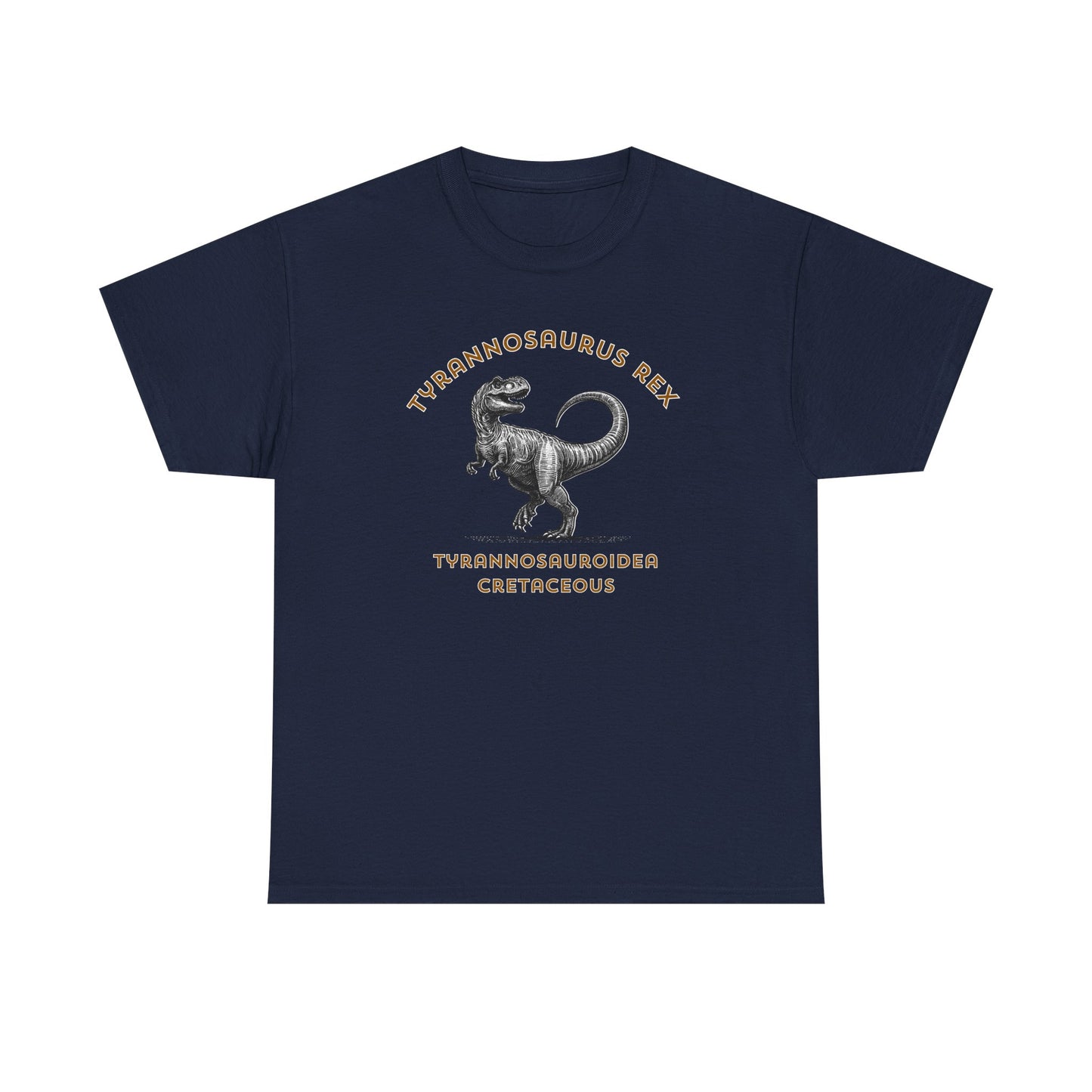 Tyrannosaurus rex with Scientific Names T-shirt