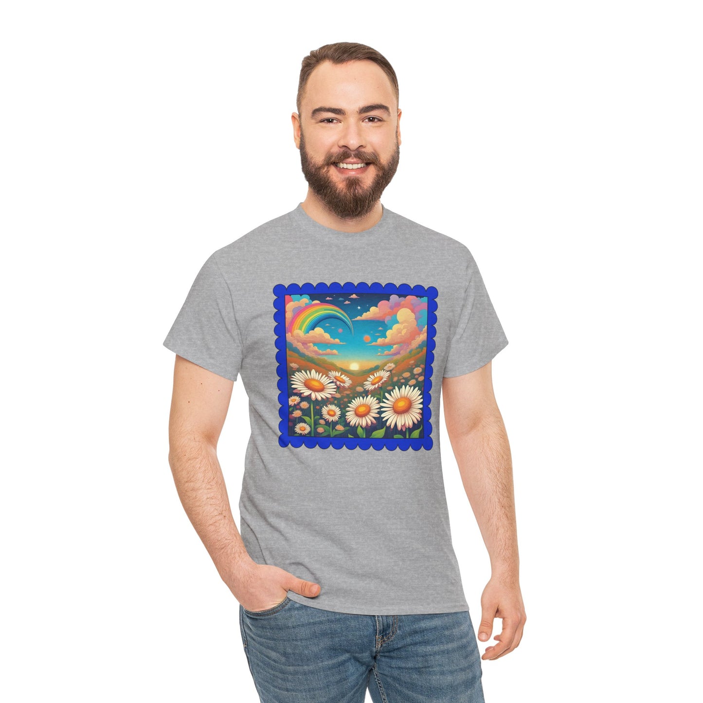 Daisies and Rainbow T-shirt