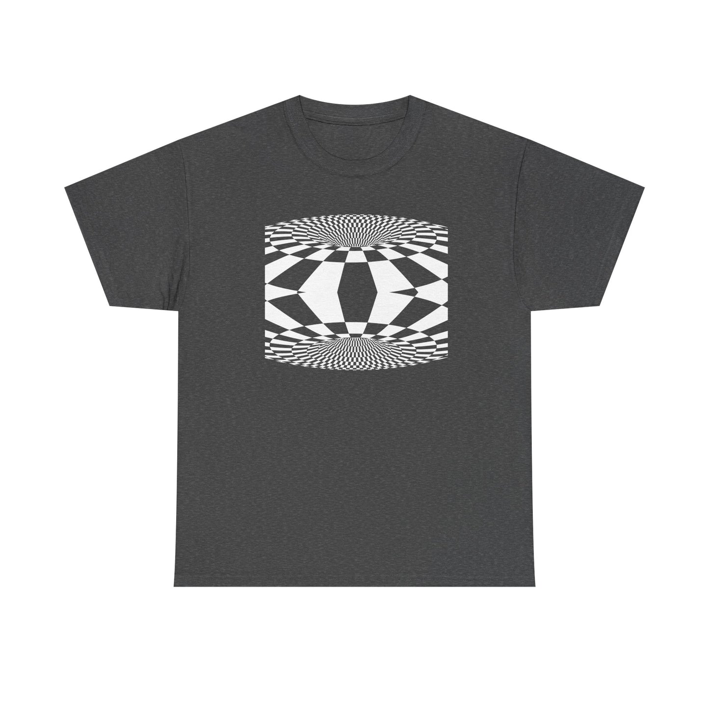 Checkerboard Wheel Illusion T-shirt