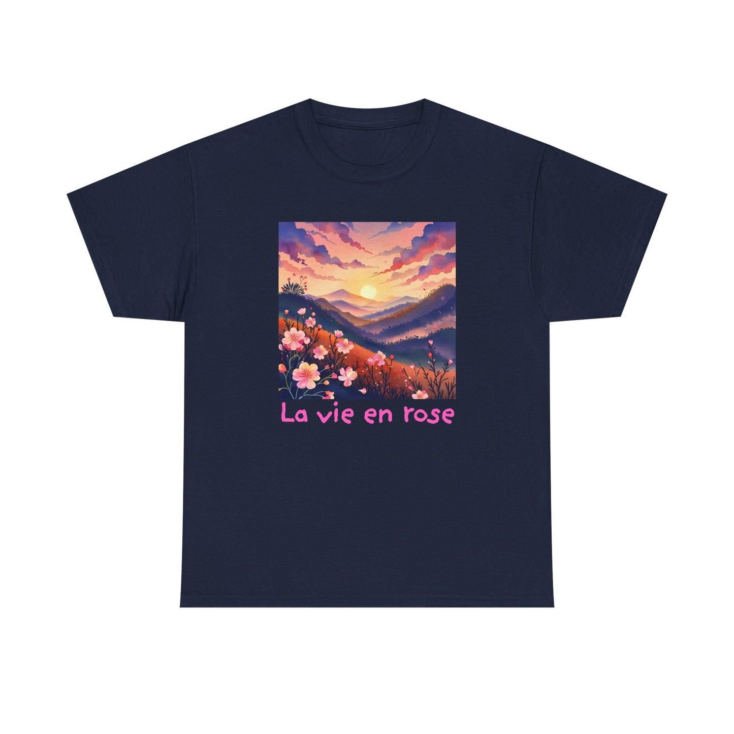 La vie en rose (Life in pink) T-shirt