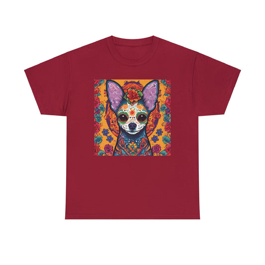 Day of the Dead Chihuahua v3 T-shirt