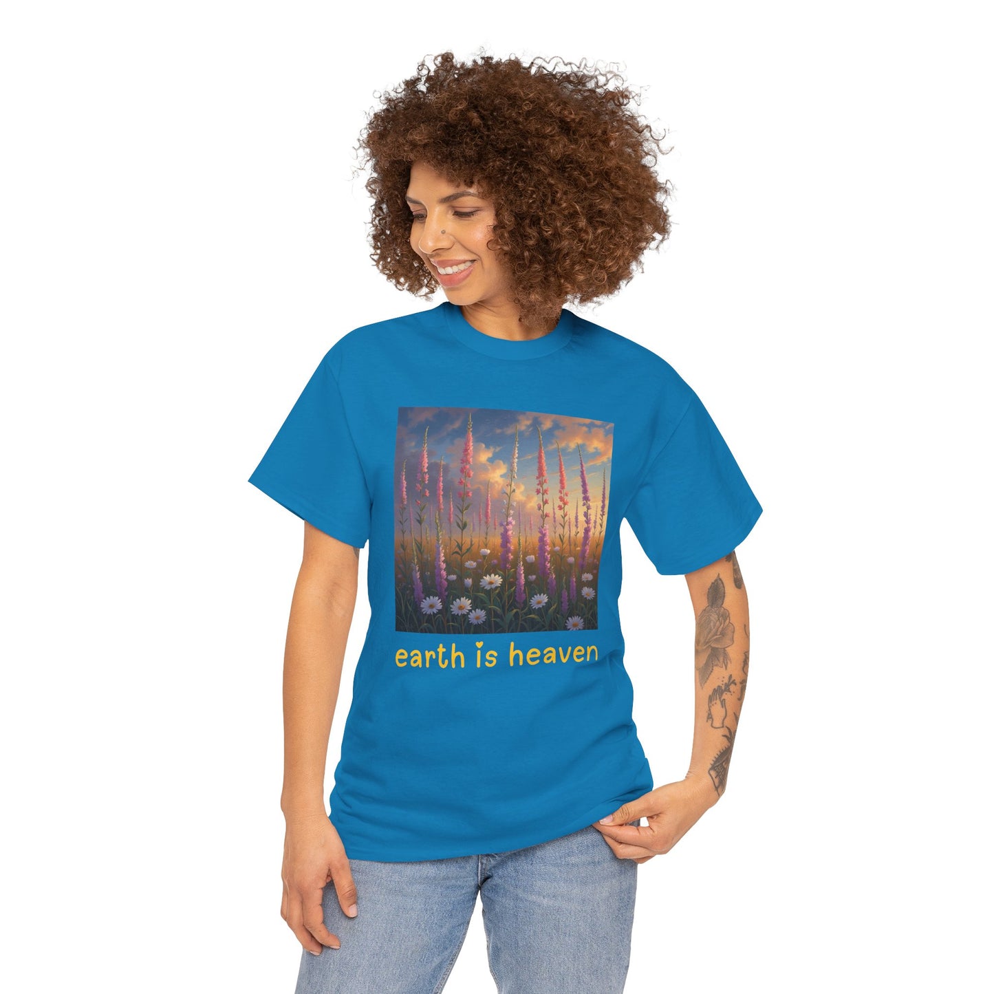 earth is heaven v3 T-shirt