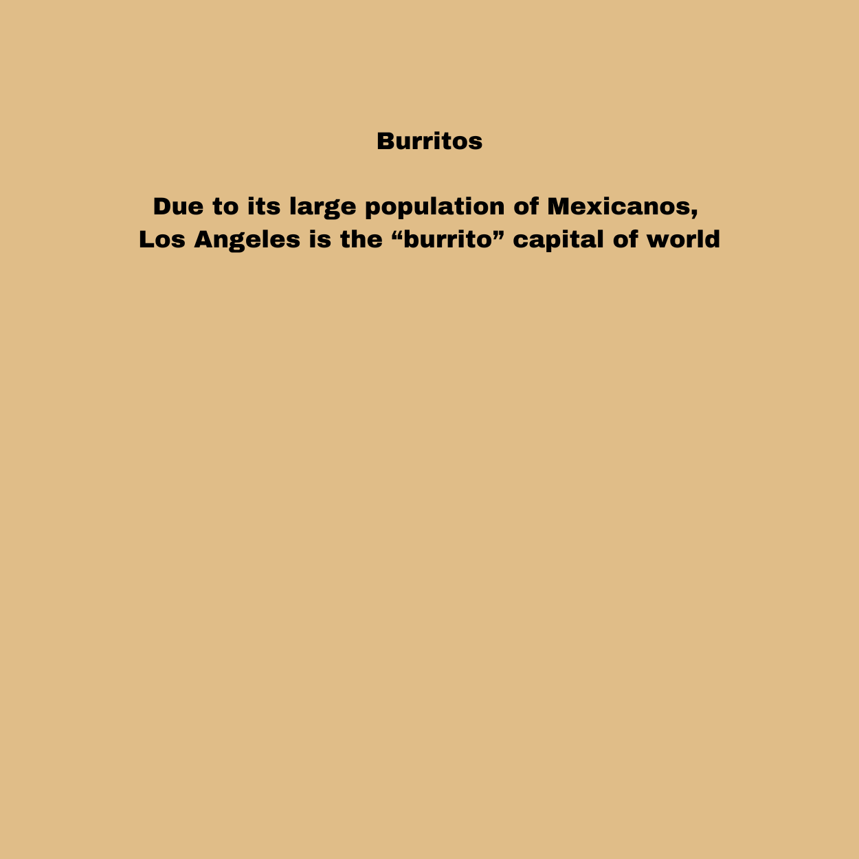 LA Burritos T-shirt