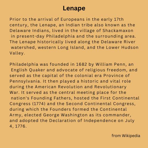 Philadelphia Lenapes T-shirt