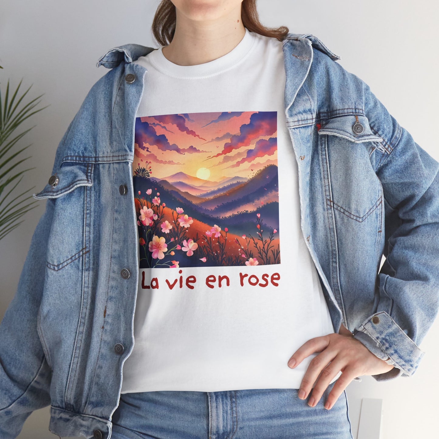 La vie en rose (Life in pink) T-shirt