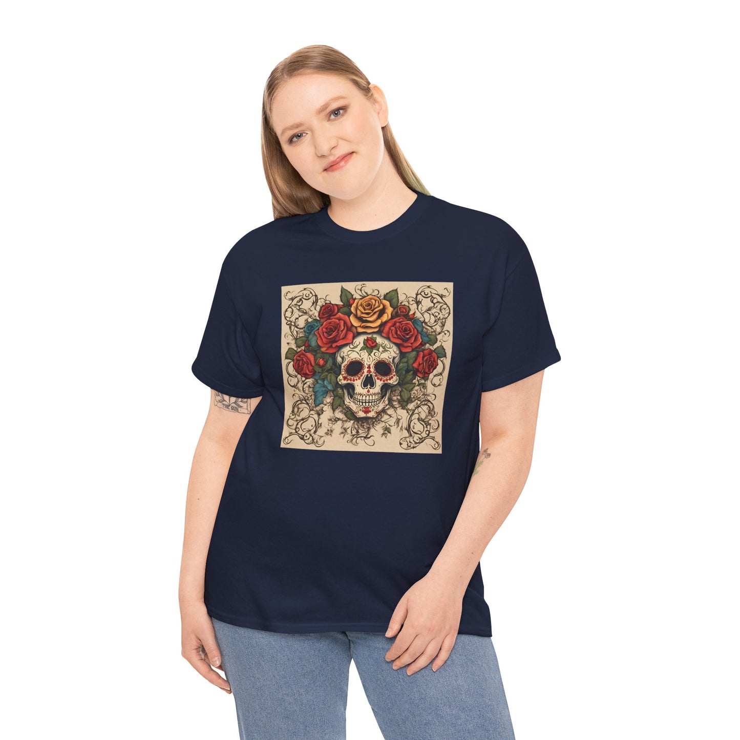 Day of the Dead Skull v2 T-shirt