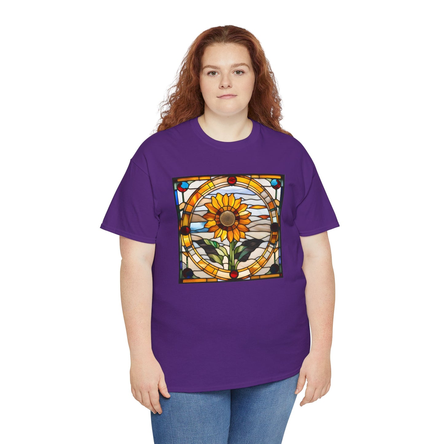 Sunflower Stained Glass T-shirt