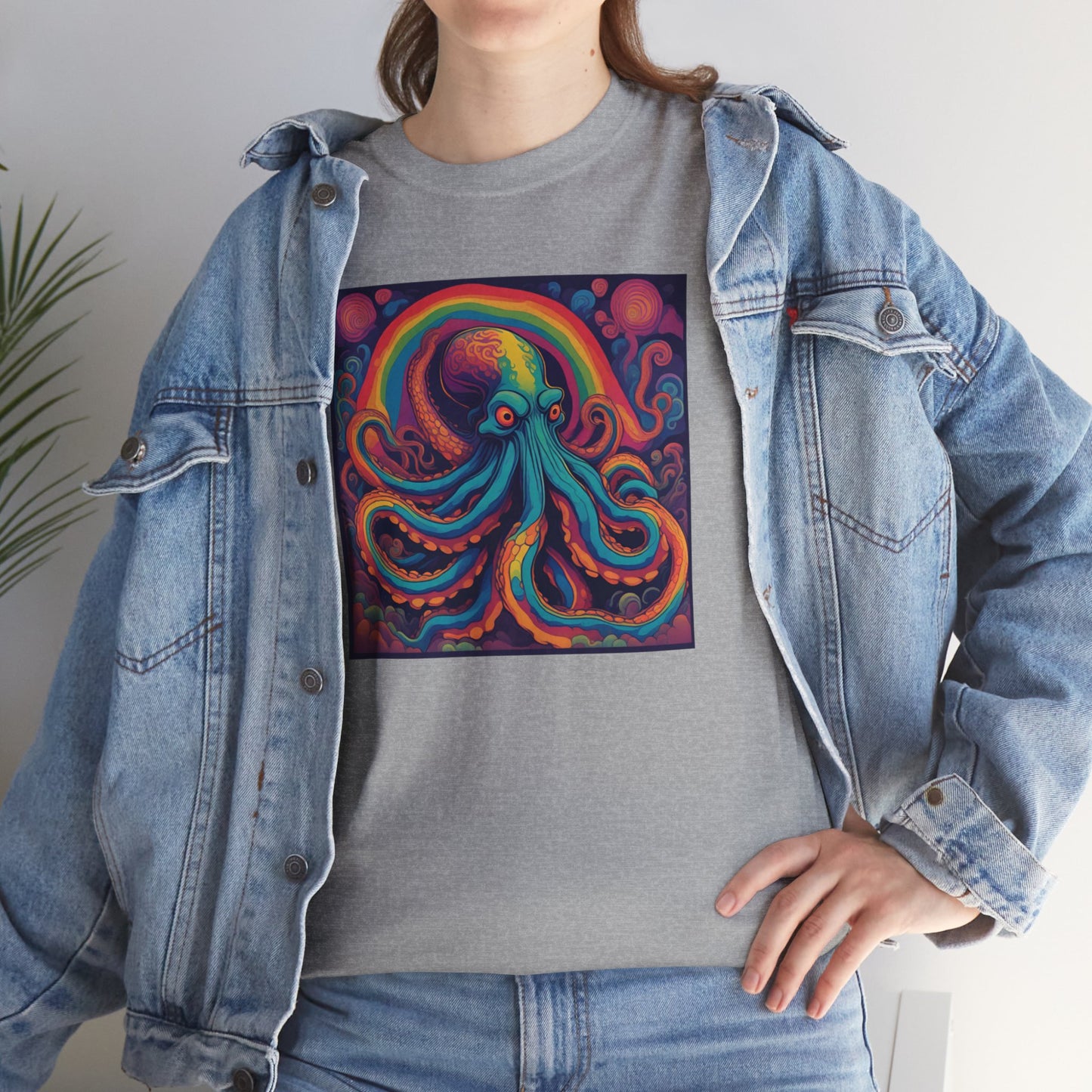 Psychedelic Kraken T-shirt