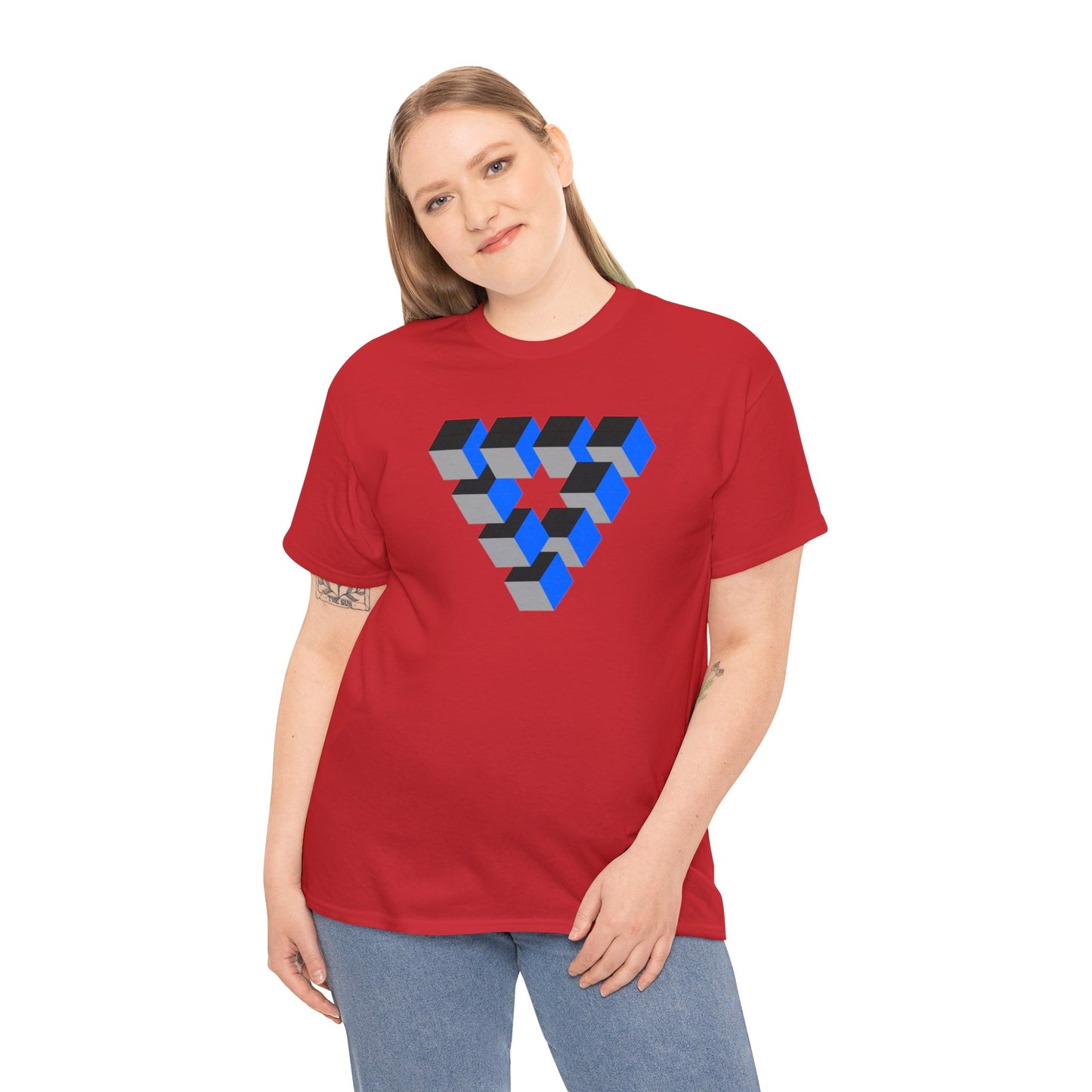 Cube Abstract T-shirt