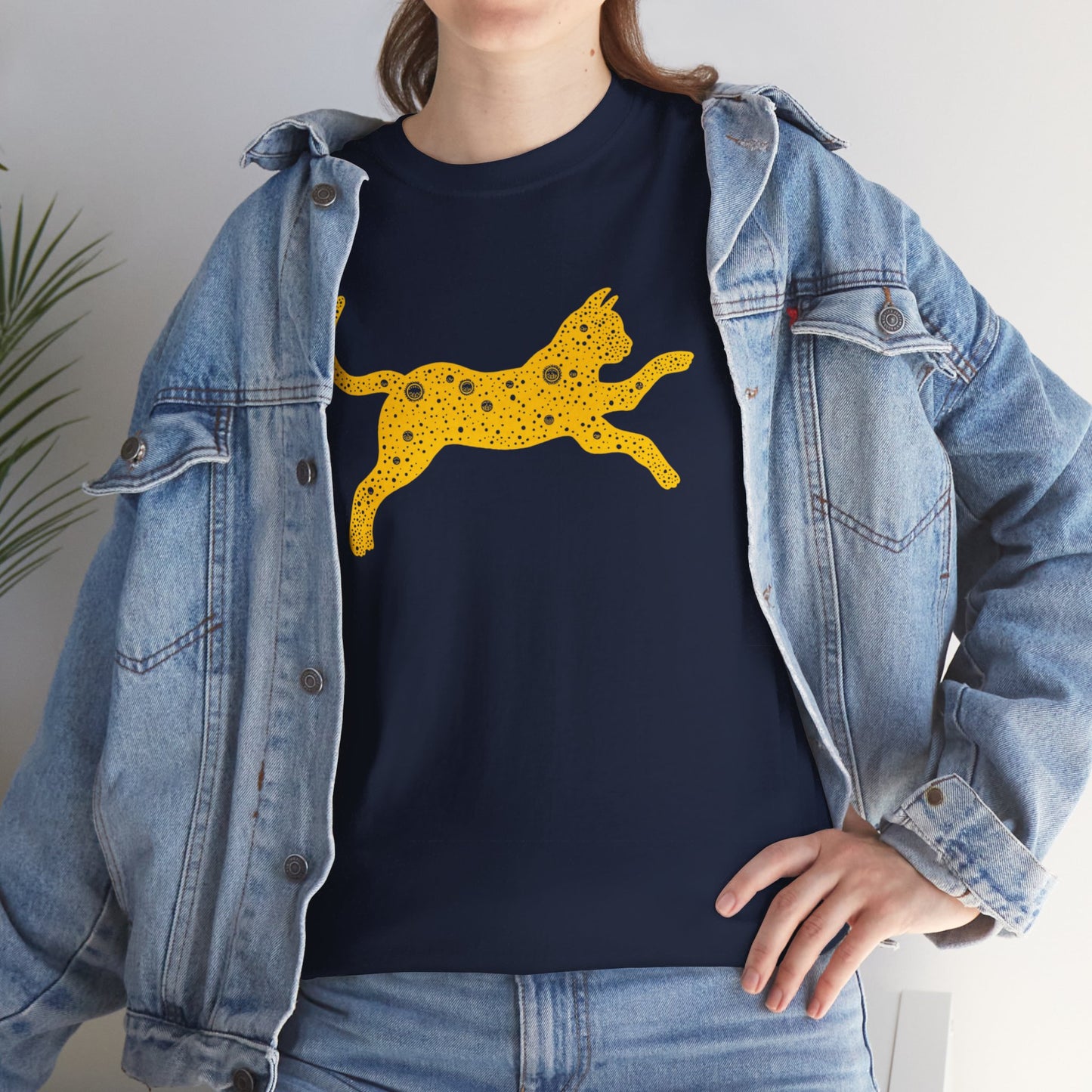 Cat Leaping T-shirt