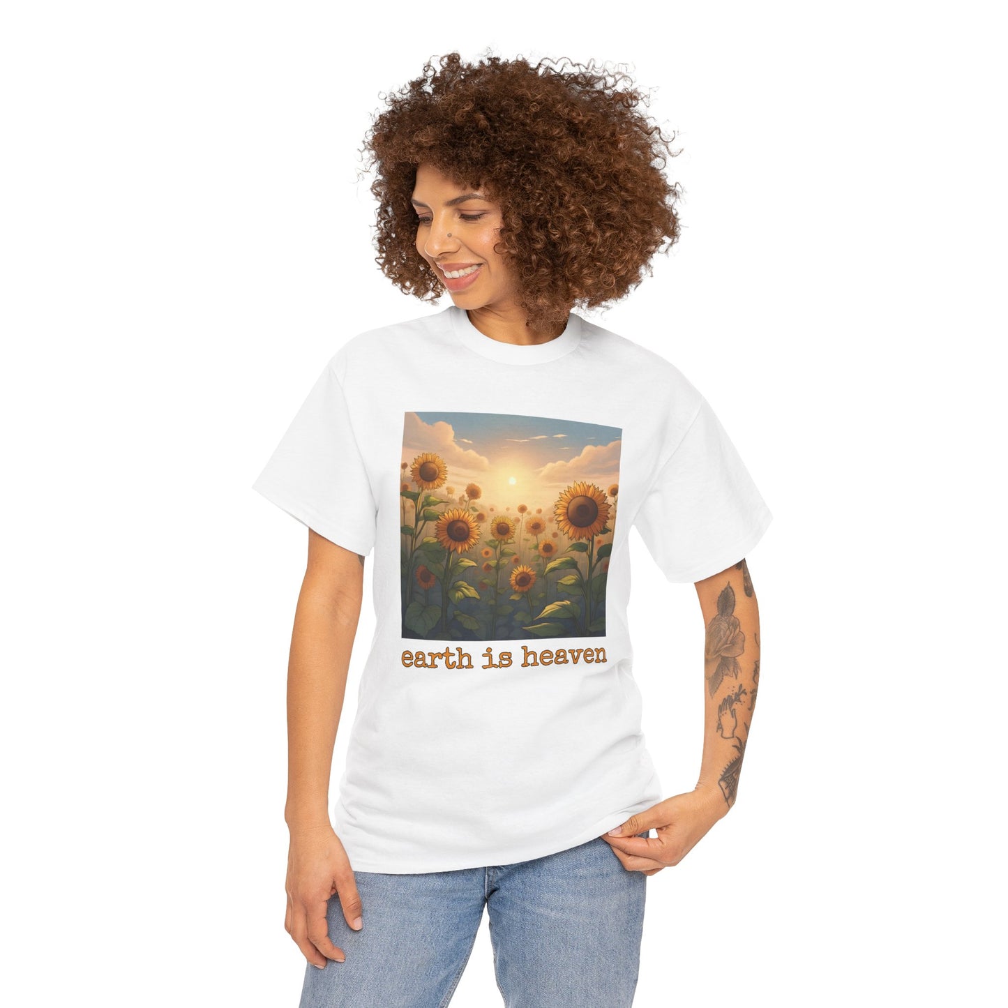 earth is heaven v2 T-shirt